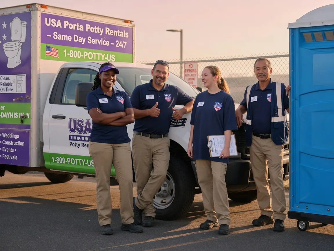 Porta Potty Rental company in Weimar, CA